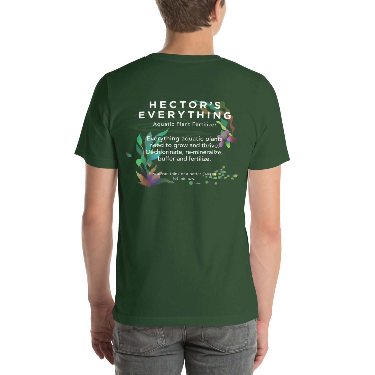 Hector's Everything Aquatic Plant Fertilizer Logo T-Shirt
